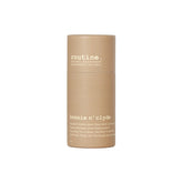 Routine Bonnie n’ Clyde deodorant stick in brown cardboard tube on white background showing label